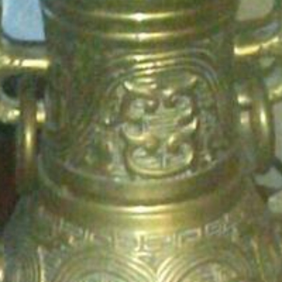 Solid Bronze Grecian Antique Lamp AND Versace Gift - Picture 8 of 8